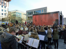 Bundesweite Eröffnung der Sternsingeraktion in Fulda (Foto: Karl-Franz Thiede)